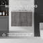 Meuble-lavabo flottant 24 po avec lavabo et porte à fermeture en douceur 24 po-133585868-133585874