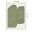 «Rooney Green Paper Cut Modern» par le Studio MIUUS, reproduction d'art encadrée en bois-1591006640-1591006644