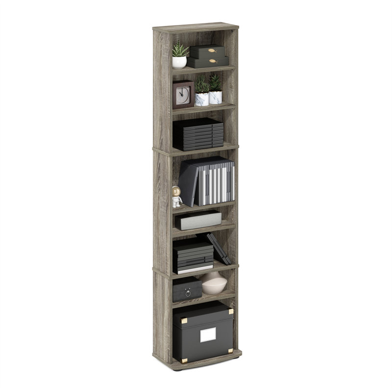 54.1cm H Wall Mounted Media Storage, Grey