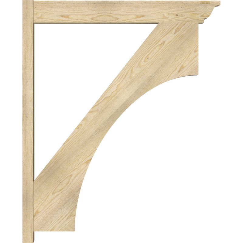 Persienne en bois Westlake, Sapin Douglas de 8 po (sciage brut), P 36 po x H 44 po