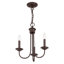 Lustre 3 lumières de style bougie Arunvir-251971429