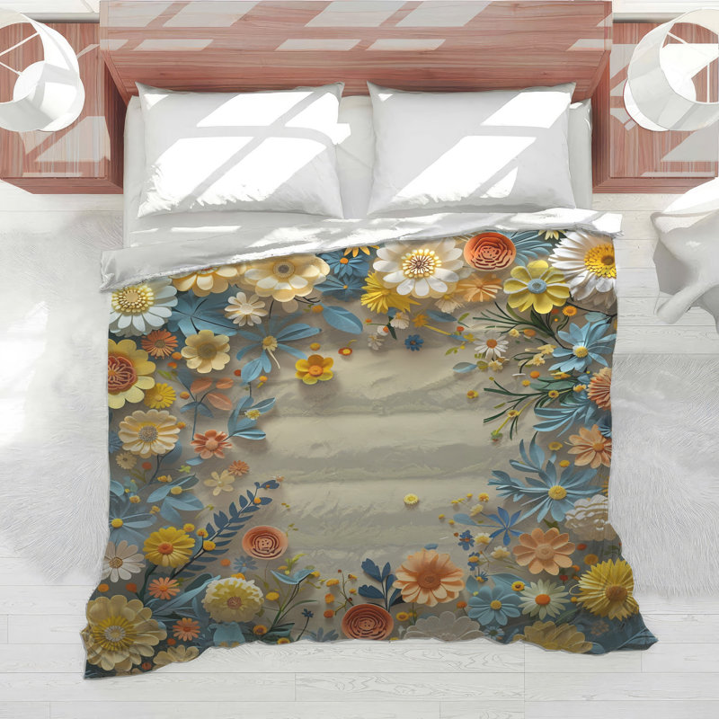 Édredon en papier Bohème Boho, Simple extra long