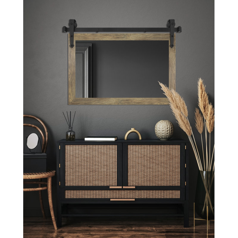 Conner Rea Mirror, Brown, 33" x 50"