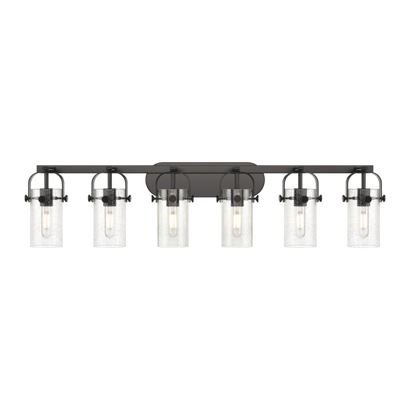 Smethport 6 - Light Dimmable Vanity Light, Seedy, Matte Black