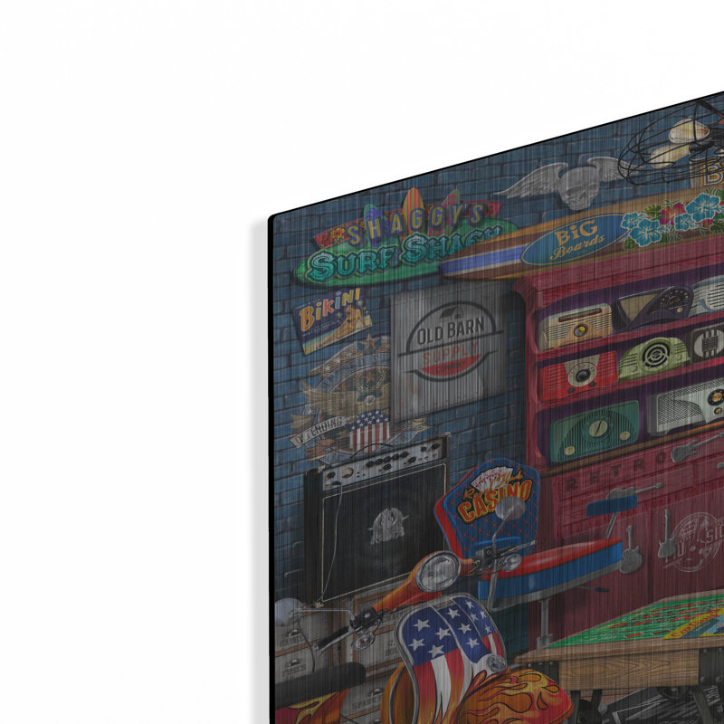 " Cool Stuff " by Bigelow Illustrations, 16" H x 24" W