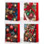 Sacs de Noël (ornements) (assortis) (très grand) - ensemble de 12