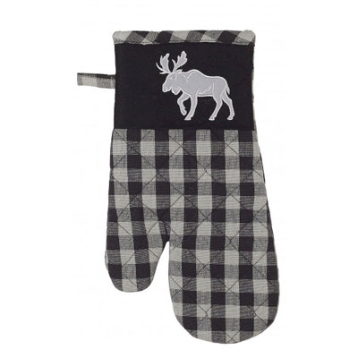 Loon Peak® Jans Plaid Cotton Oven Mitt Set