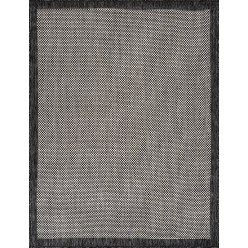 Quinnesec Indoor & Outdoor Boho Rug Grey/Ivory, Rectangle 160 x 213cm