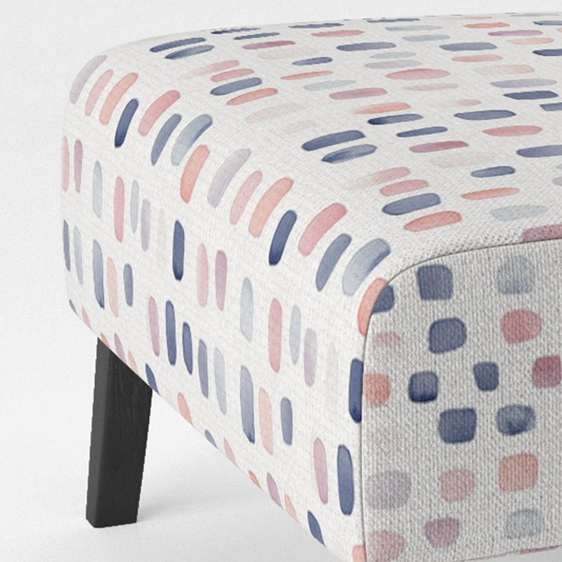Fauteuil de chambre Modern, Pantoufle sans accoudoirs