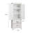 Arapahoe Tall Freestanding Bathroom Storage Linen Tower Cabinet with 2 Drawers and Shelves