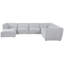 Calondra Upholstered U-Shaped Sectional with Ottoman Reversible-1771226237