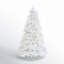 The Holiday Aisle® Dunhill Fir White Tree with Clear Lights-839235934