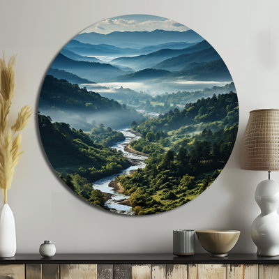 Greigh - Paysages d'art rond en métal