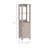 With Four Shelves, Single Door Cabinet-1779179345