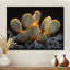 Cactus jaune, jaune, noir, coucher de soleil-897050219-897050221