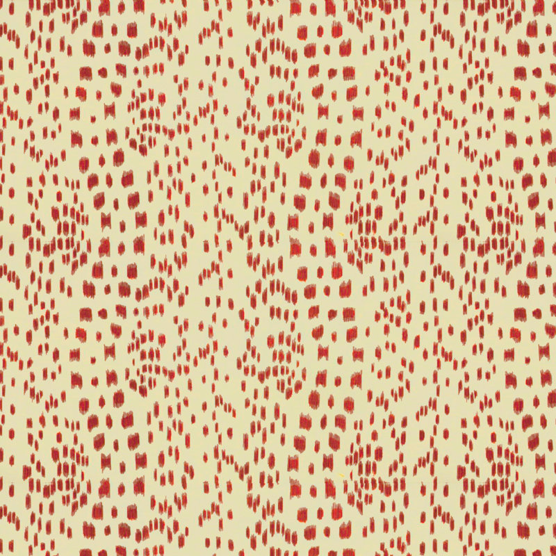 Les Touches 100% Cotton Fabric in Red