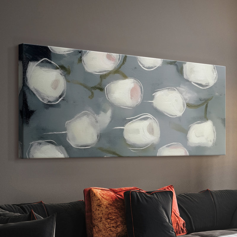 Abstract Series-DCCCXVI- Gallery Wrapped Canvas -Ready to Hang, 12" H x 30" W