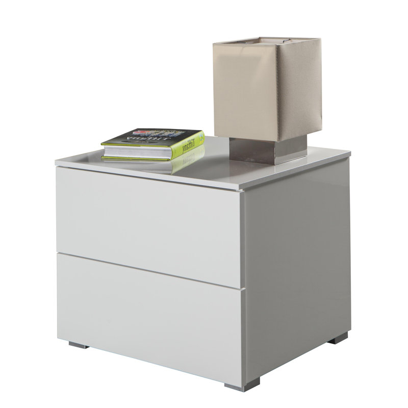 Privilegio 55cm W Manufactured Wood Bedside Table