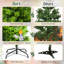 Arbre de Noël vert floqué / givré-1646549512