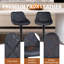 Tabouret de bar rotatif à hauteur ajustable Illyas-623432853-623432857