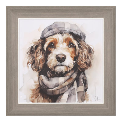 Archie Wall Art - Framed Canvas