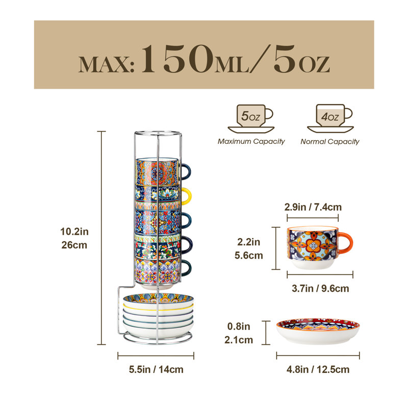 Ceramic Coffee Cup, 150ml