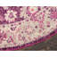 Tapis mauve / ivoire à motif abstrait Kalf-31820971