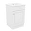 Meuble-lavabo de 20 pouces avec meuble-lavabo avec tablette de porte et tablette réglable-1147561623