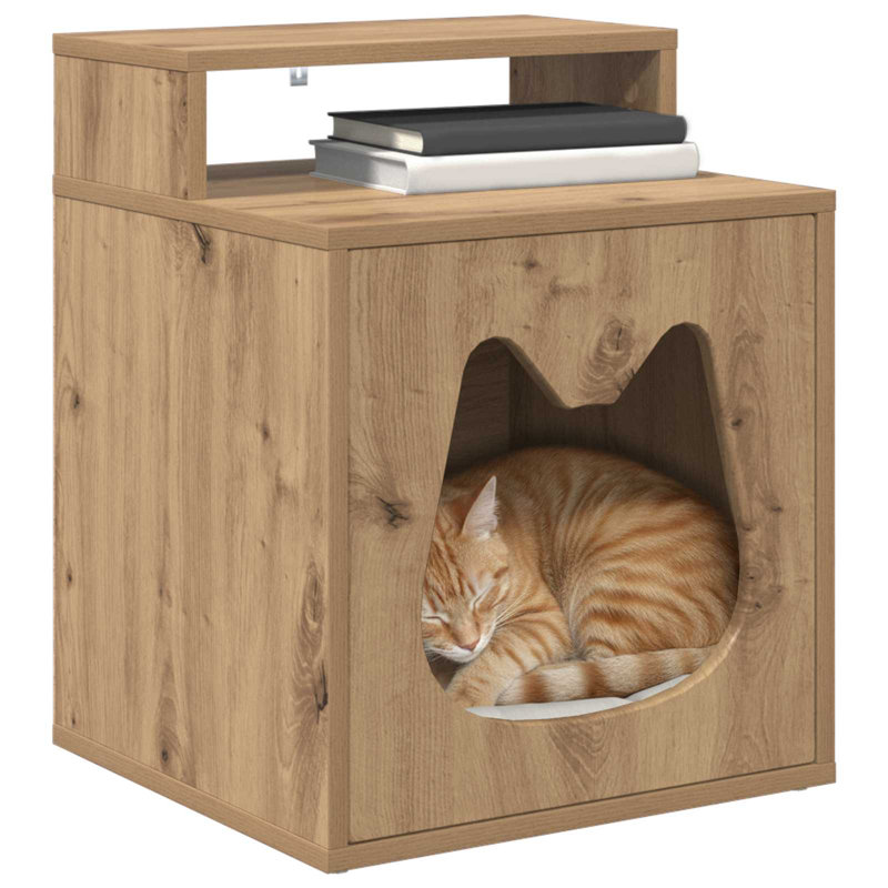 53.5cm H Cat Tree, Artisan Oak