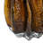 Textured Glass Vase - Amber-855872100