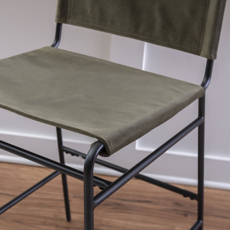 Bridgevale Counter Stool, Green Velvet