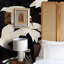 Black Herons Chinoiserie Wallpaper White