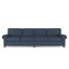 Leroy Rolled Panel-Arm Extra Long Sofa with Bun Feet-763050058-763050449-763860984