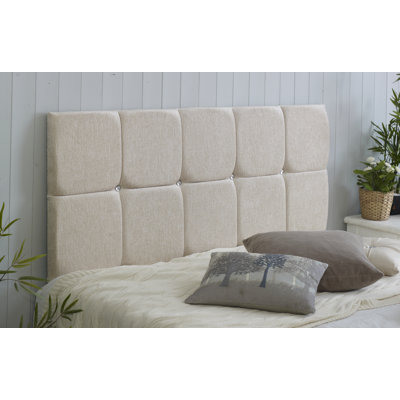 Bria Upholstered Chenille Headboard