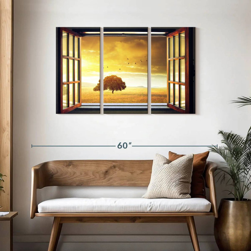 Harnek Sunny Spring Window, 28" H x 45" W