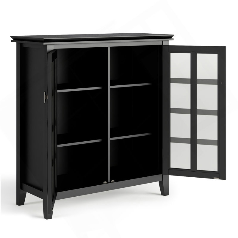 Artisan - Medium Storage Cabinet - Black, Black