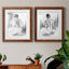 «Soft Silhouette V», ensemble de 2 reproductions sur toile-265539916-265539956-195628228