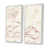 Toile avec cadre blanc