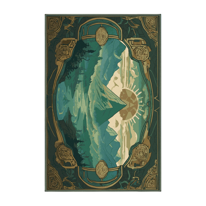 Hero's Anthem Rug, Rectangle 4' x 6'