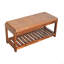 Banc en bois massif à lattes Buffalo
