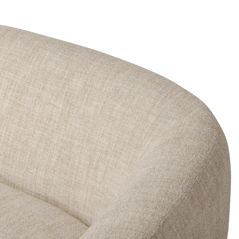 Channing Chaise Lounge, Yuma Cream 96% Polyester/4% Acrylic