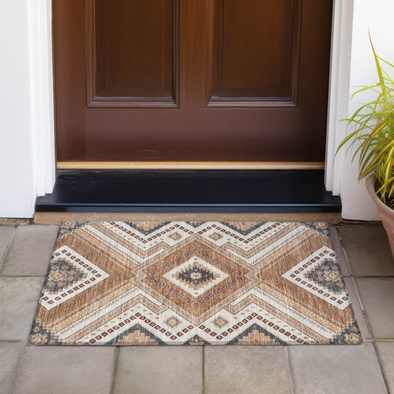 Tapis intérieur / extérieur Chayden Chantille ACN1010, Rectangle 1 pi 8 po x 2 pi 6 po