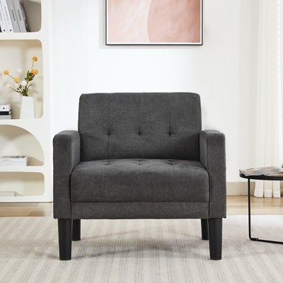Tufted Accent Living Room Armchair