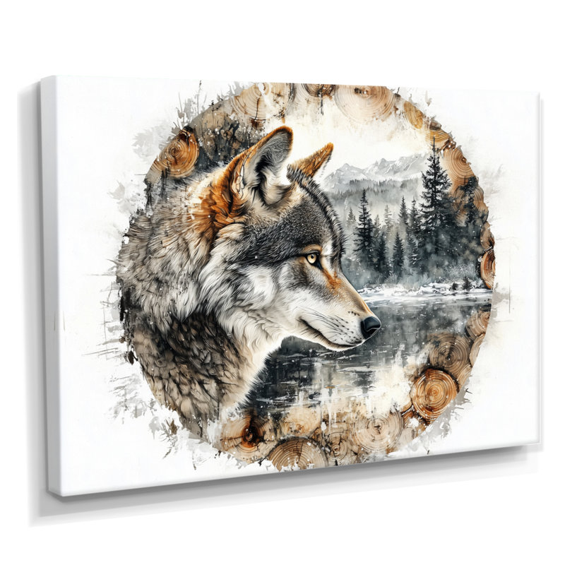 Geniene - Animals Wall Art, H 34 po x l 44 po, Toile tendue, Ne s'applique pas