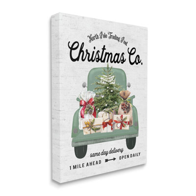 " Christmas Co Gift Truck " by Lettered And Lined