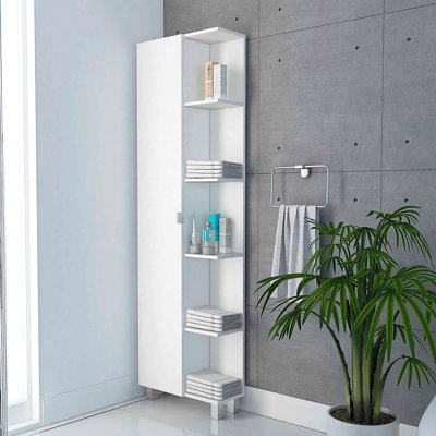 Armoire à linge à 5 tablettes