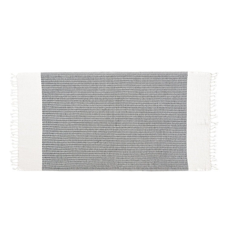 Serviette de bain Kafthan Armoni, Noir
