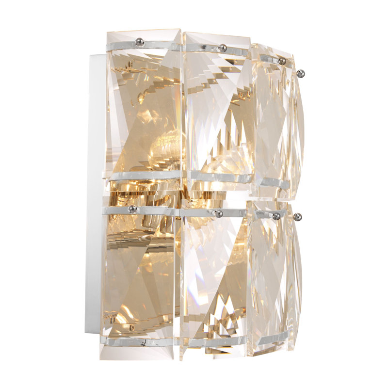 Amazone 3 - Light Flush Mounted Sconce, Transparent