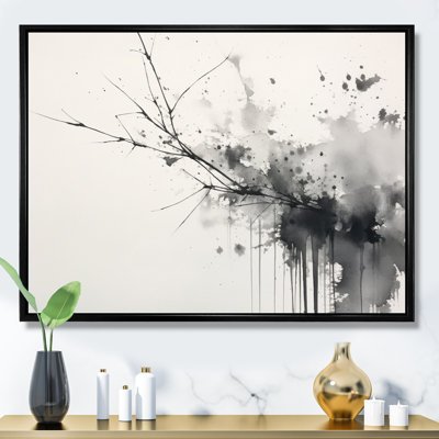 Black And White Pure Serenity I - Minimalism Wall Art Prints