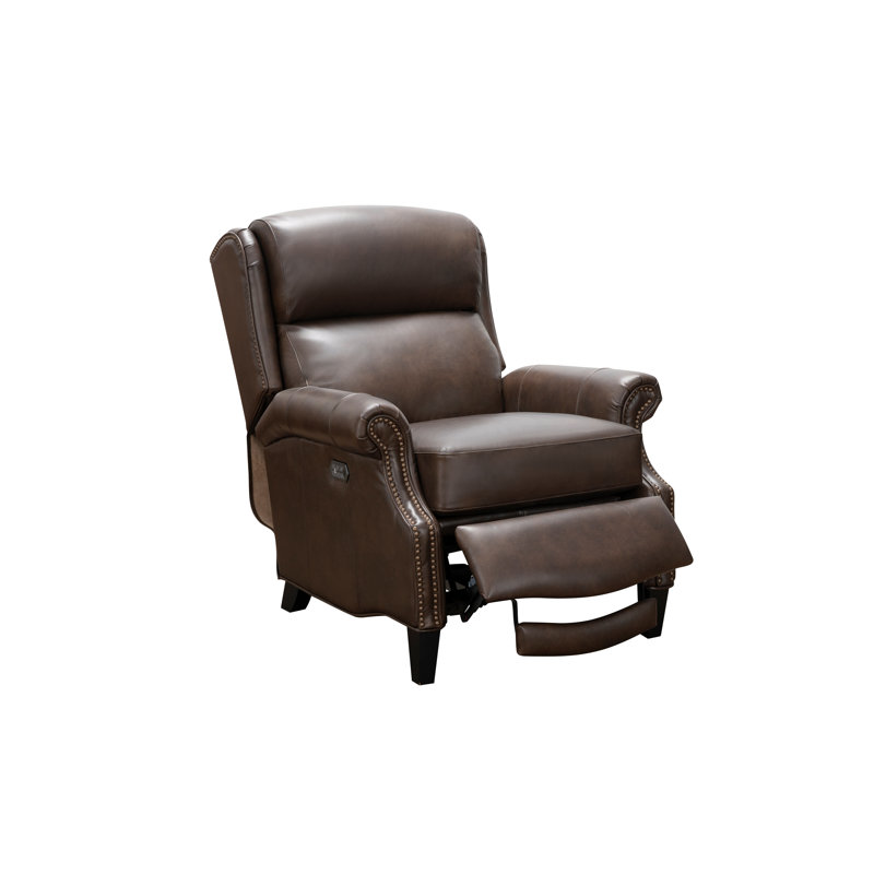 Fakenham Power Recliner, Ashford Walnut Split Grain Leather